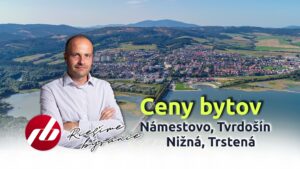 Ceny bytov v Námestove Nižná Tvrdošín Trstená Cena bytu